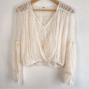 Free People gorgeous lace top